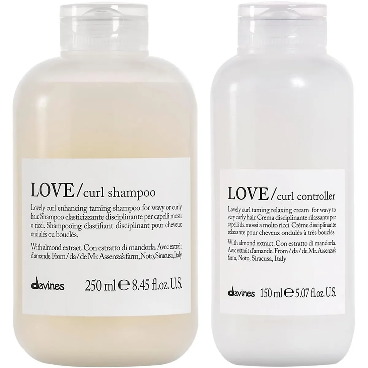 DAVINES - Shampoo Elastizante 250ml + Controller Anti Frizz Davines Love Curl