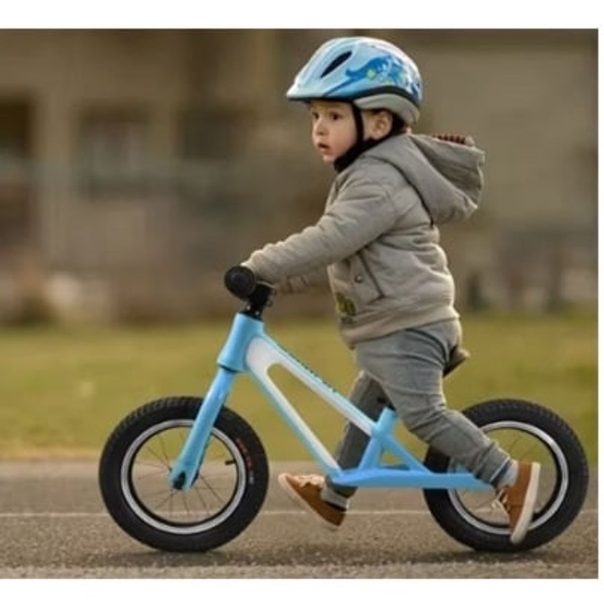 GENERICO - Bicicleta de Equilibrio VALORAN  Gris aro 12