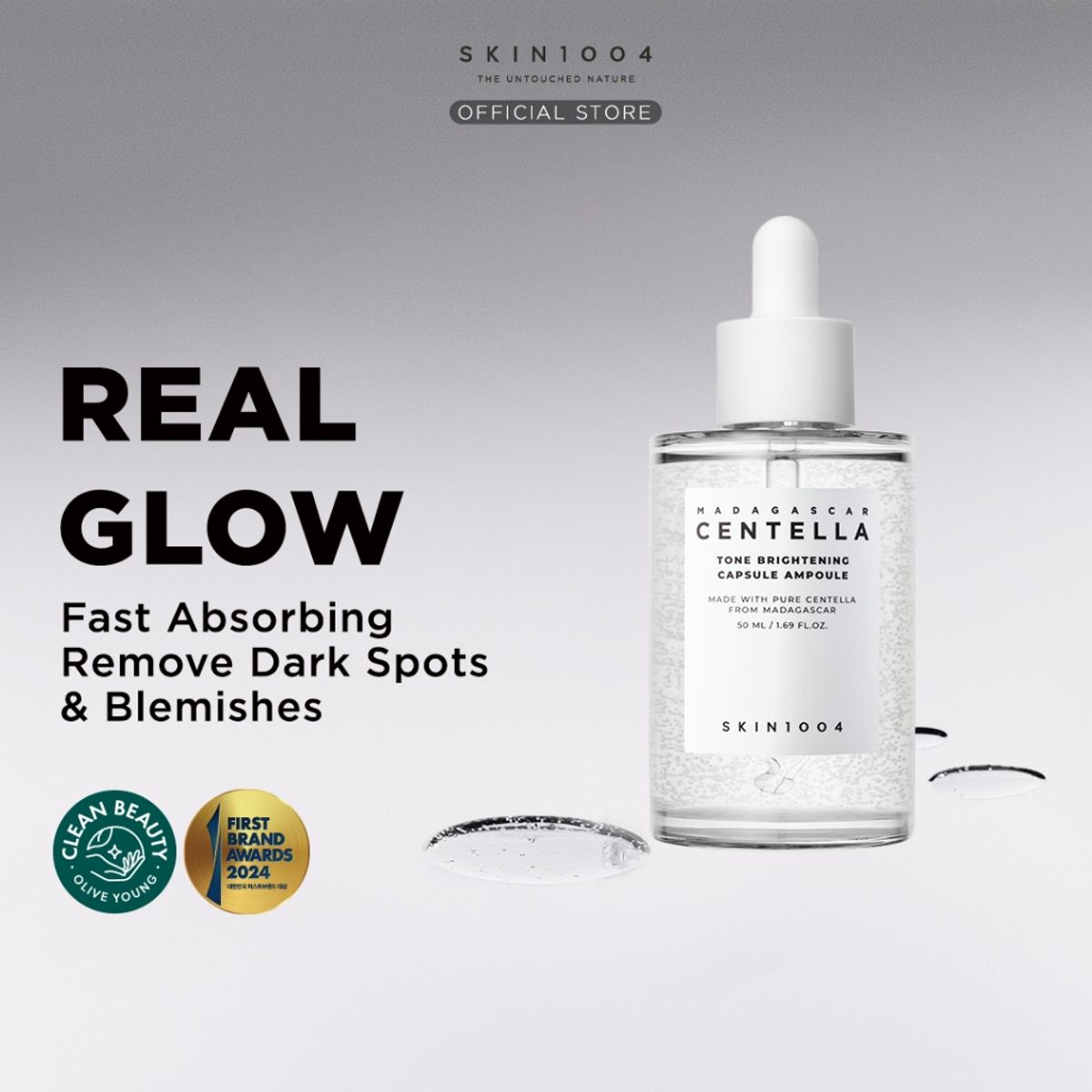 SKIN1004 - SKIN1004 Madagascar Centella Tone Brightening Capsule Ampoule 50ml