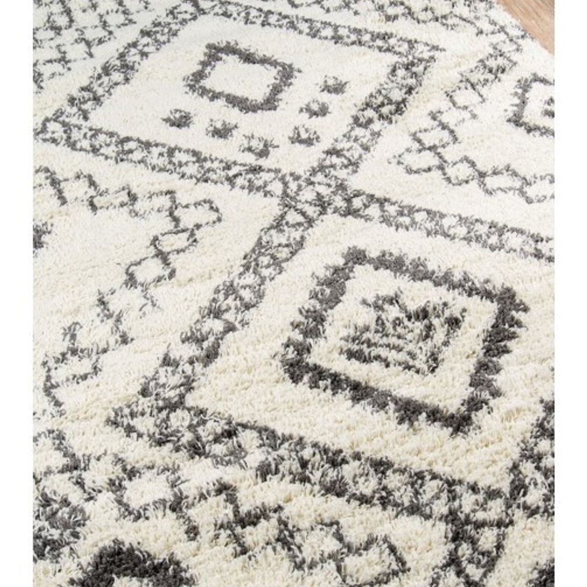 NATHAN - Alfombra Infantil Blanca 229x161