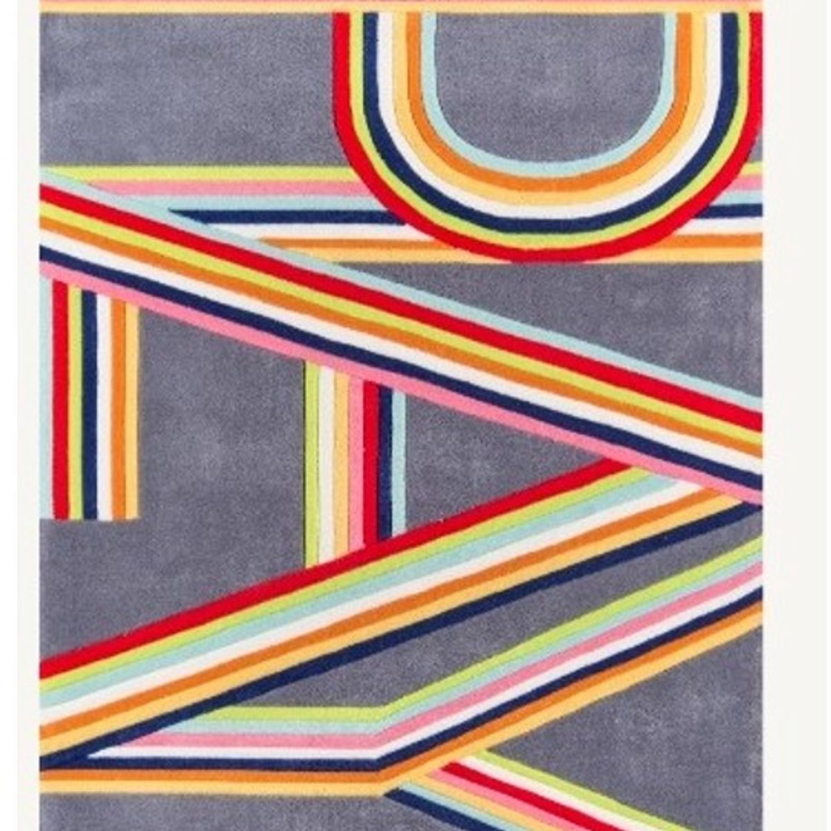 NATHAN - Alfombra Infantil Play Gris 183x122