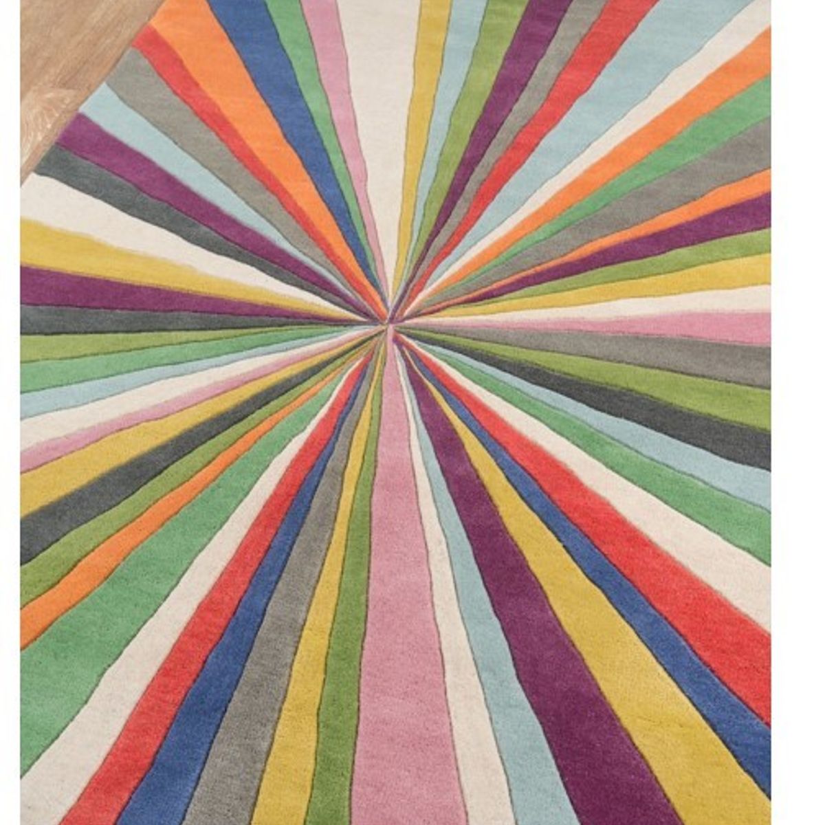 NATHAN - Alfombra Infantil de Lana Colores 168x107