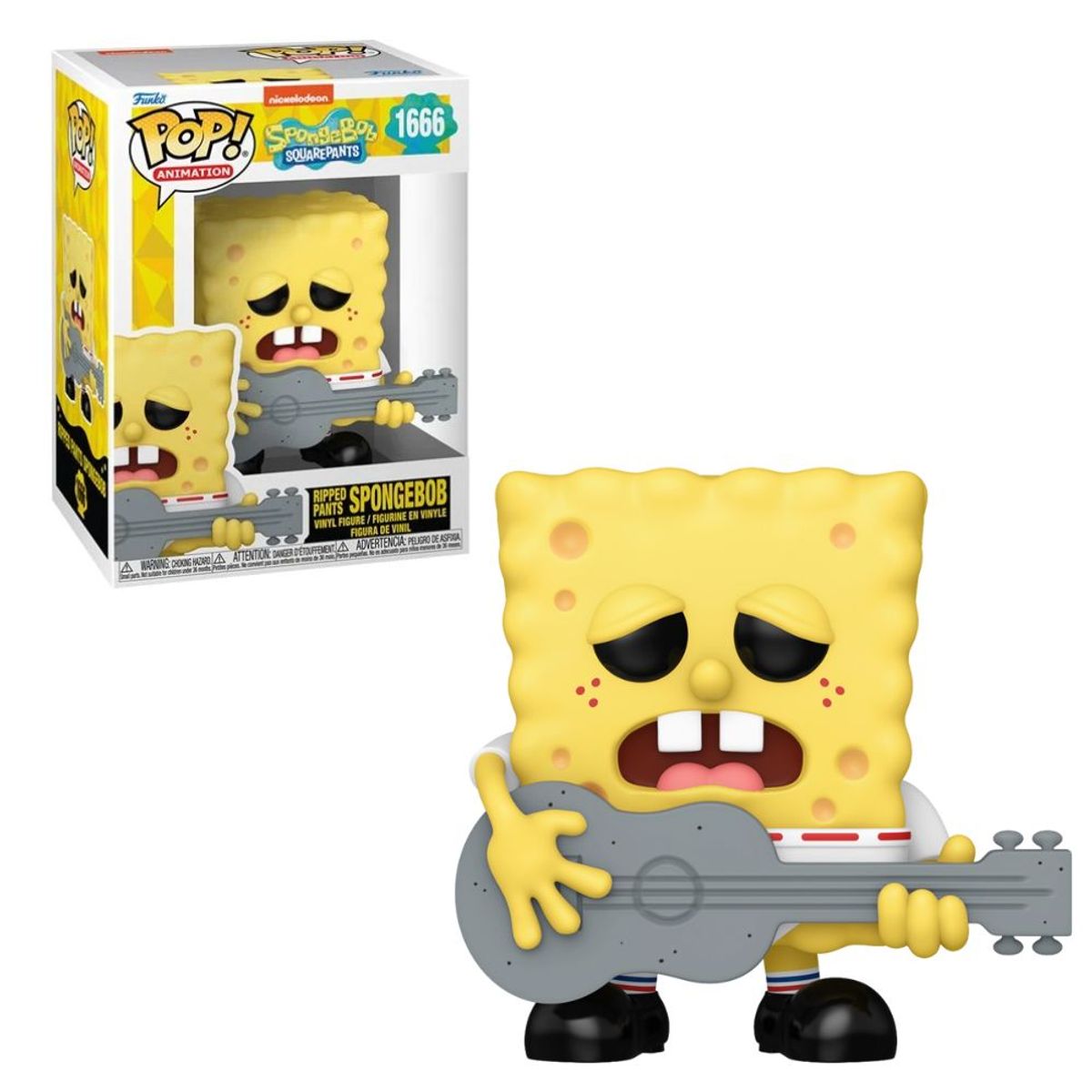 FUNKO - Funko Pop Bob Esponja Ripped Pants Spongebob