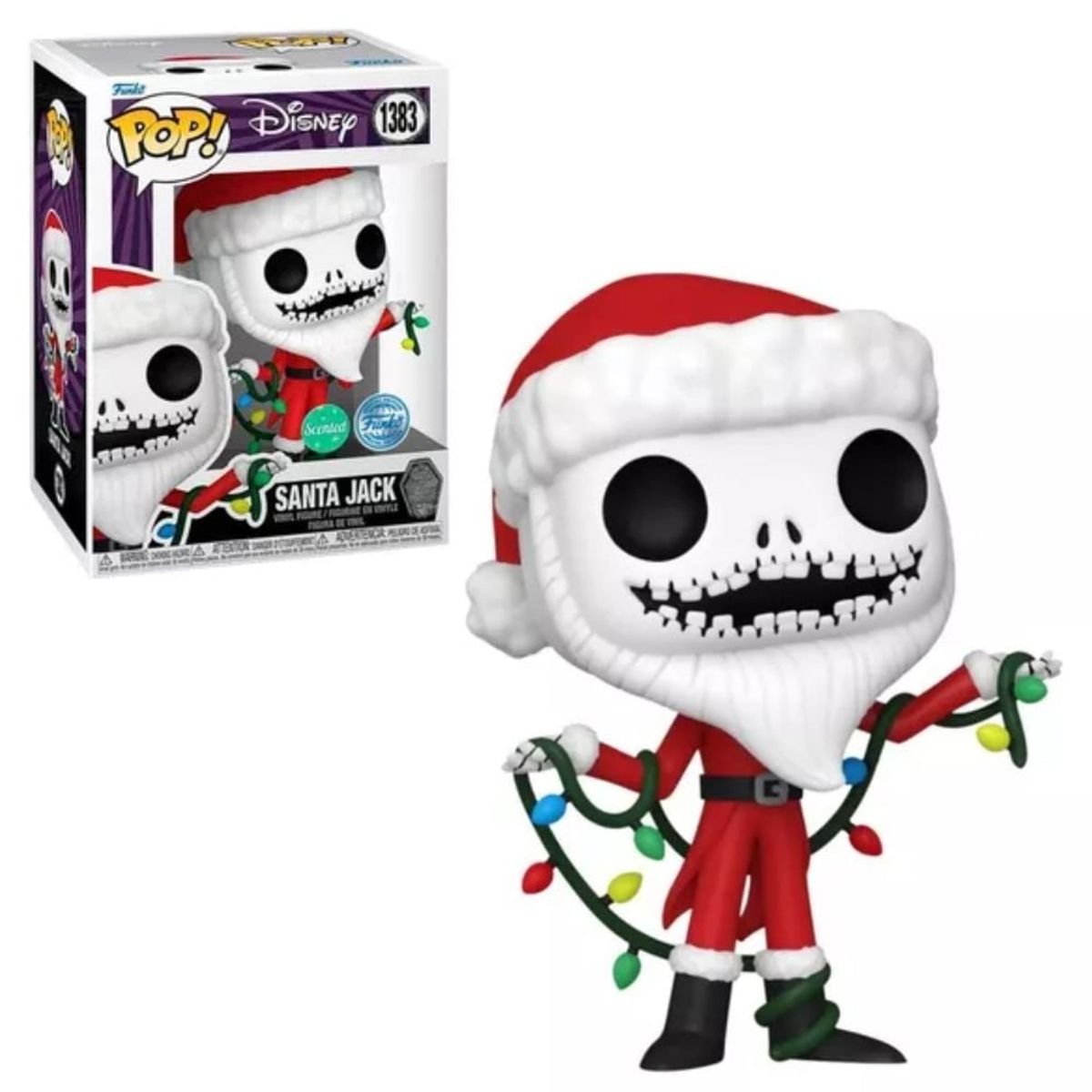 FUNKO - Funko Pop Jack Skellington Santa Jack Exclusive