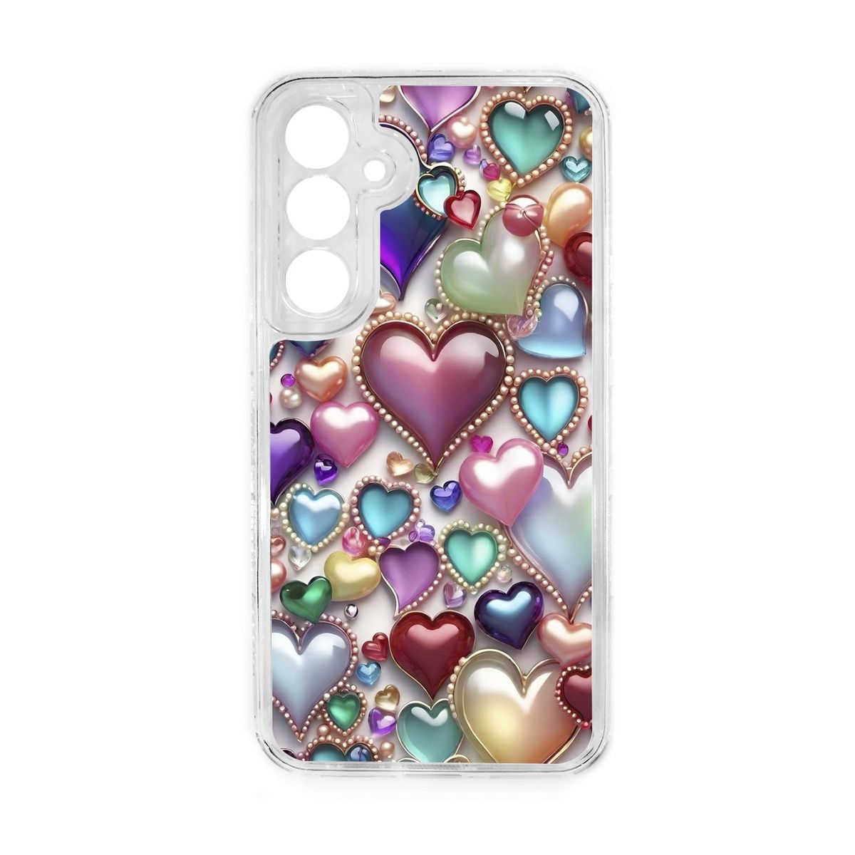 GENERICO - Funda Protector Case 360 Para SAMSUNG A55 - Transparente