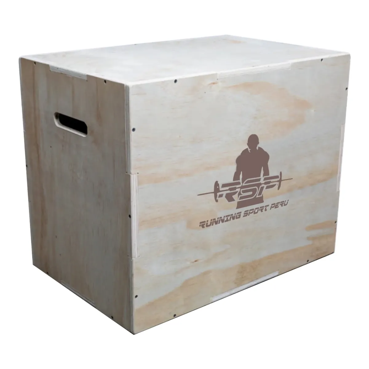 RUNNING SPORT PERU - Caja Cajón Crossfit Pliométrico Box Jump  3 Alturas En 1