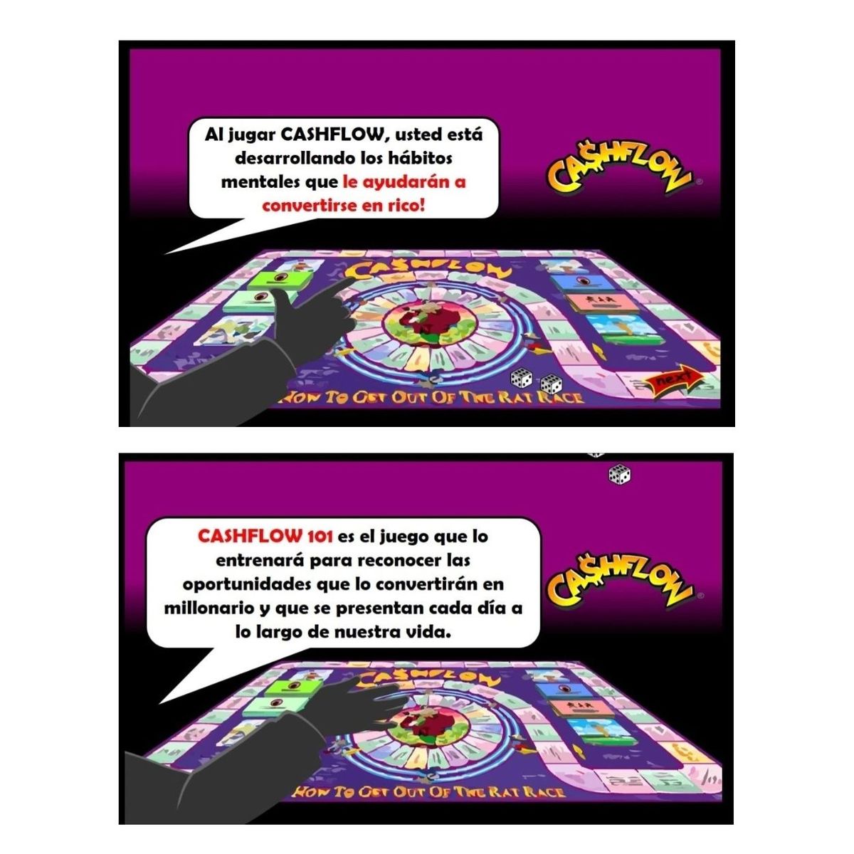 GENERICO - Cashflow en Español Juego de Mesa Familiar