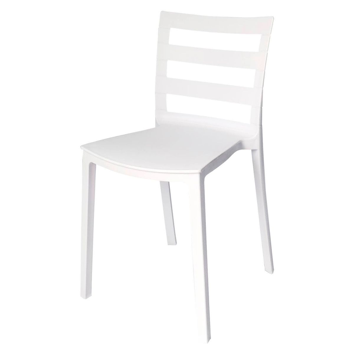 ARKIMUEBLES - Silla de polipropileno modelo Antonella blanco