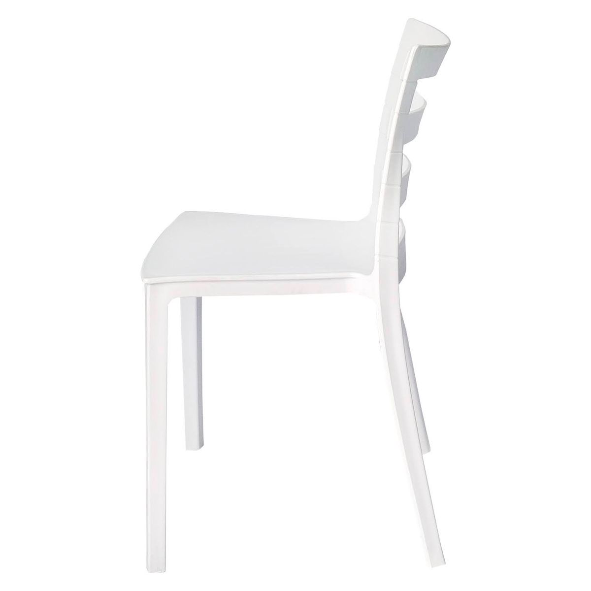 ARKIMUEBLES - Silla de polipropileno modelo Antonella blanco