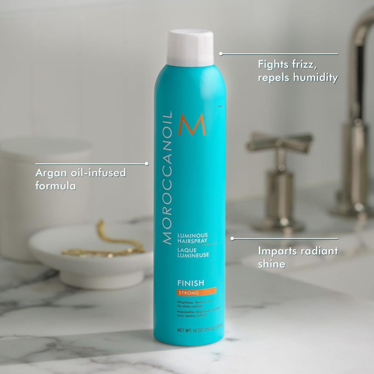 MOROCCANOIL - Laca Spray Fijador Luminoso Fuerte Moroccanoil Finish Strong 330ml