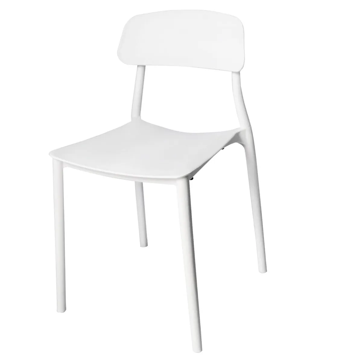 ARKIMUEBLES - Silla de polipropileno modelo Alisson blanco