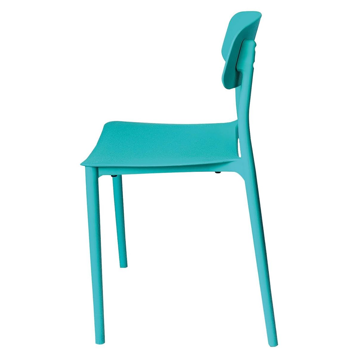 ARKIMUEBLES - Silla de polipropileno modelo Alisson turquesa