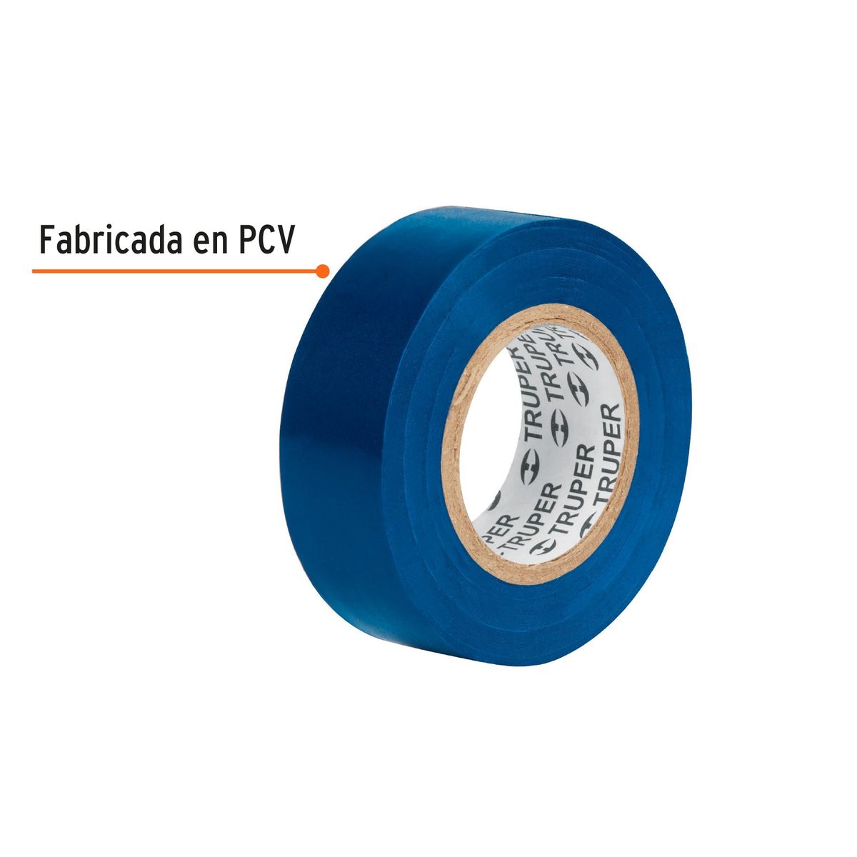 TRUPER - Cinta Aislante 19mm x 9m Azul 13514 Truper