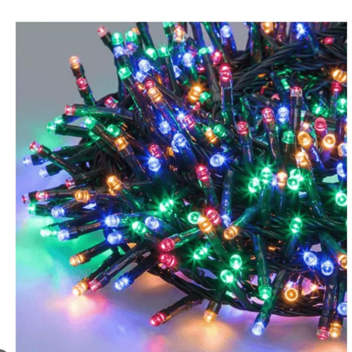 GENERICO - Luces para Árbol 500 Led Multicolor  musical