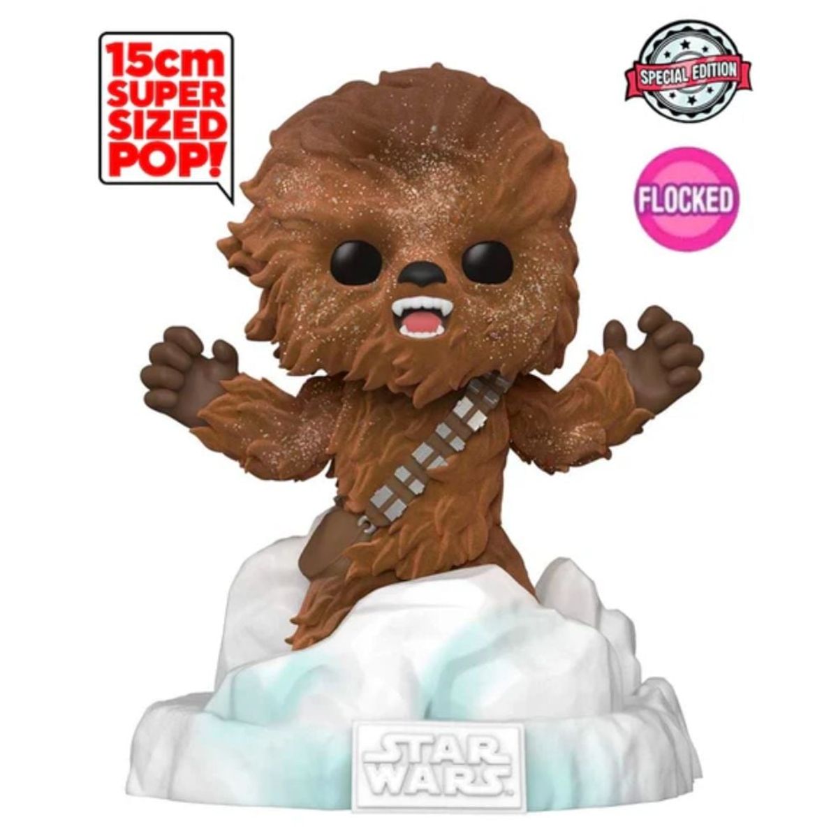 FUNKO - Funko Pop Battle At Echo Base Chewbacca Flocked - Star Wars
