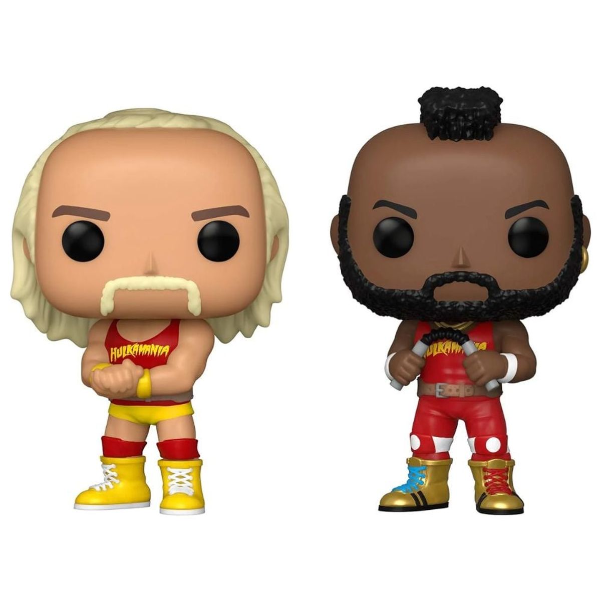 FUNKO - Funko Pop Hulk Hogan y Mr T - WWE 2pk