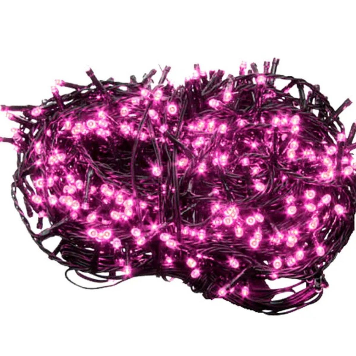 GENERICO - Luces para Árbol 200 luces led fucsia musical
