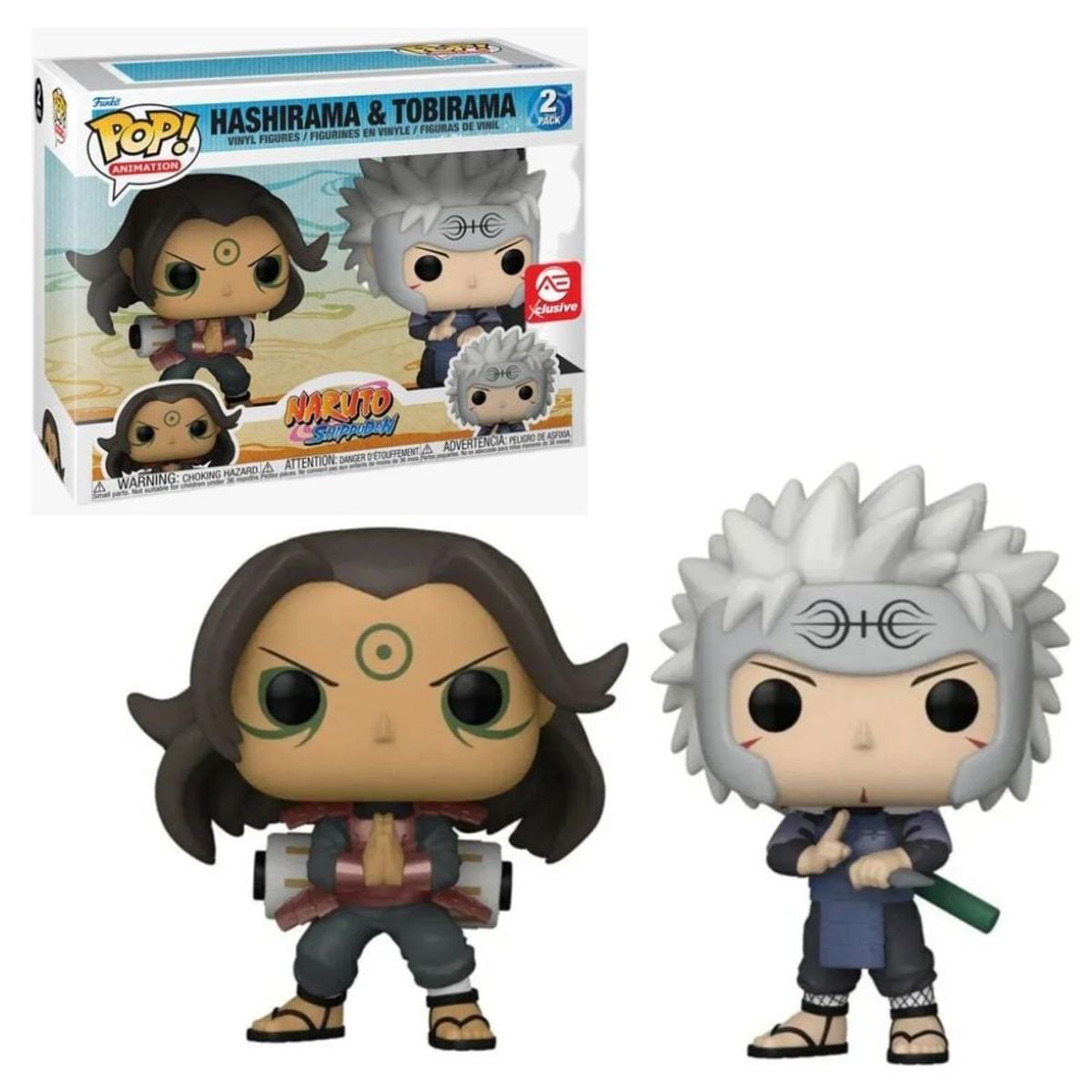 FUNKO - Funko Pop Hashirama y Tobirama - Naruto Shippuden 2pk