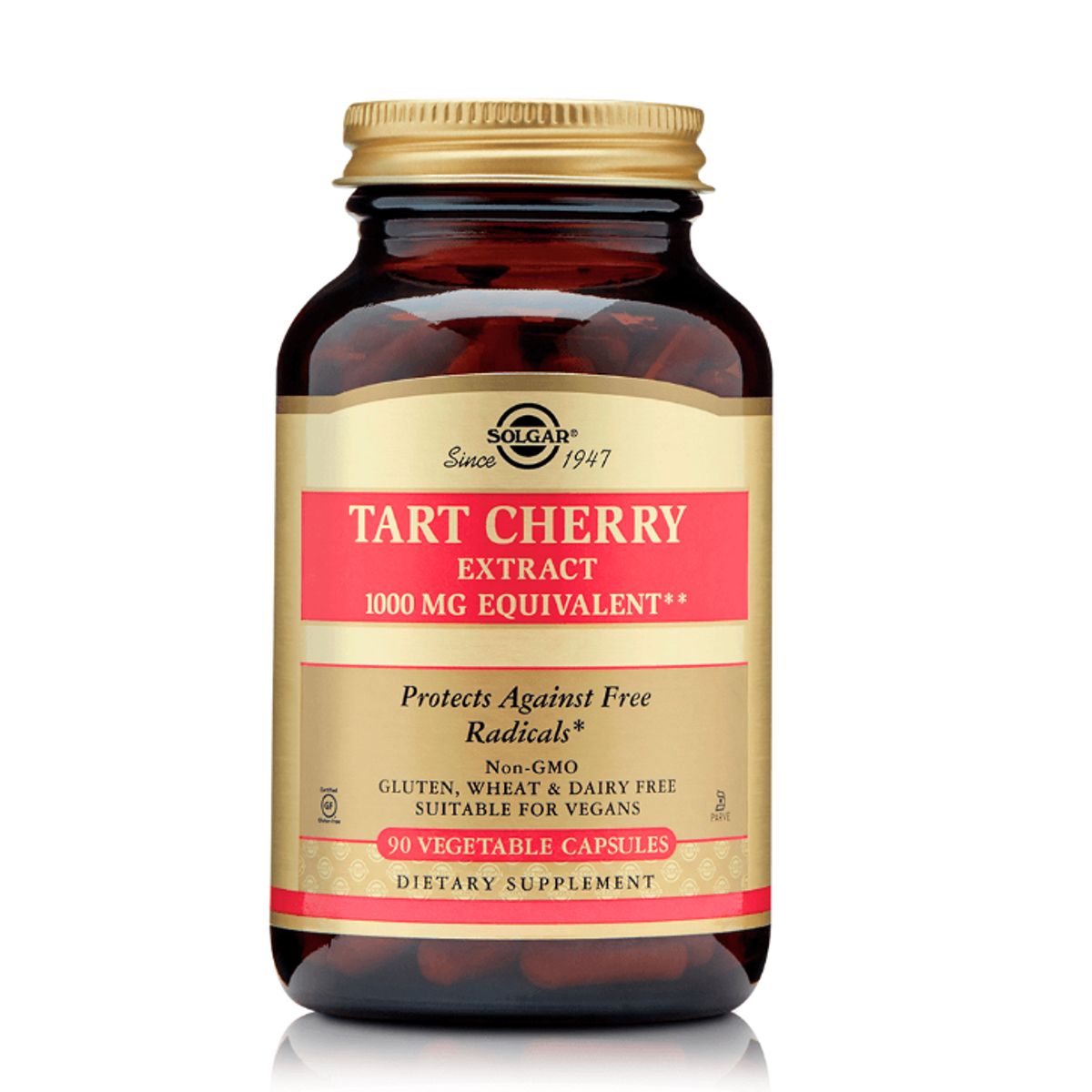 SOLGAR - TART CHERRY EXTRACT 1000 MG 90 CAP SOLGAR