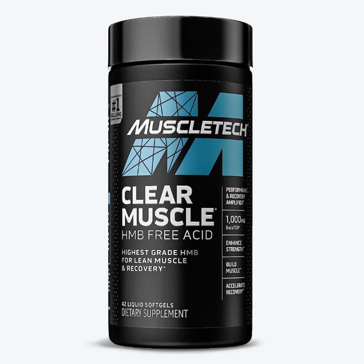 MUSCLETECH - CLEAR MUSCLE 42 CAP HMB FREE ACID MUSCLETECH