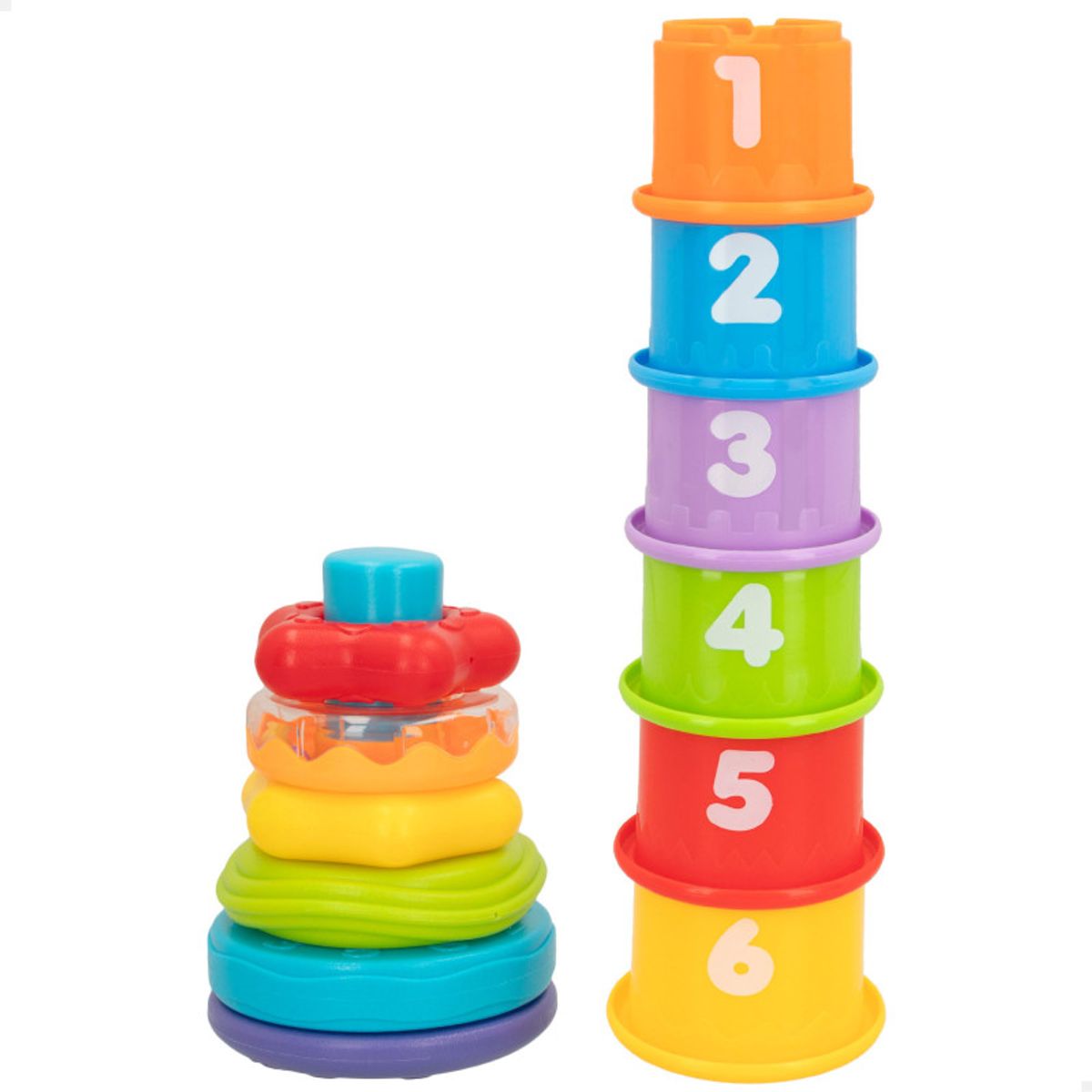 GENERICO - JUGUETES PACK AROS CON VASOS APILABLES