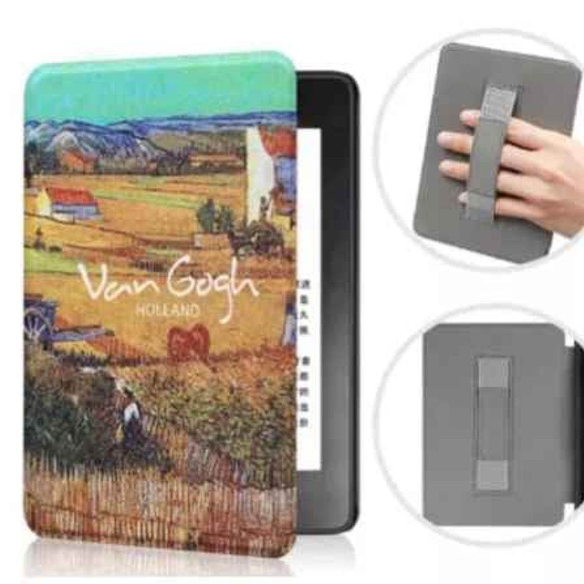 GENERICO - Funda case Magnética correa para Kindle Paperwhite 11 GEN casa granja