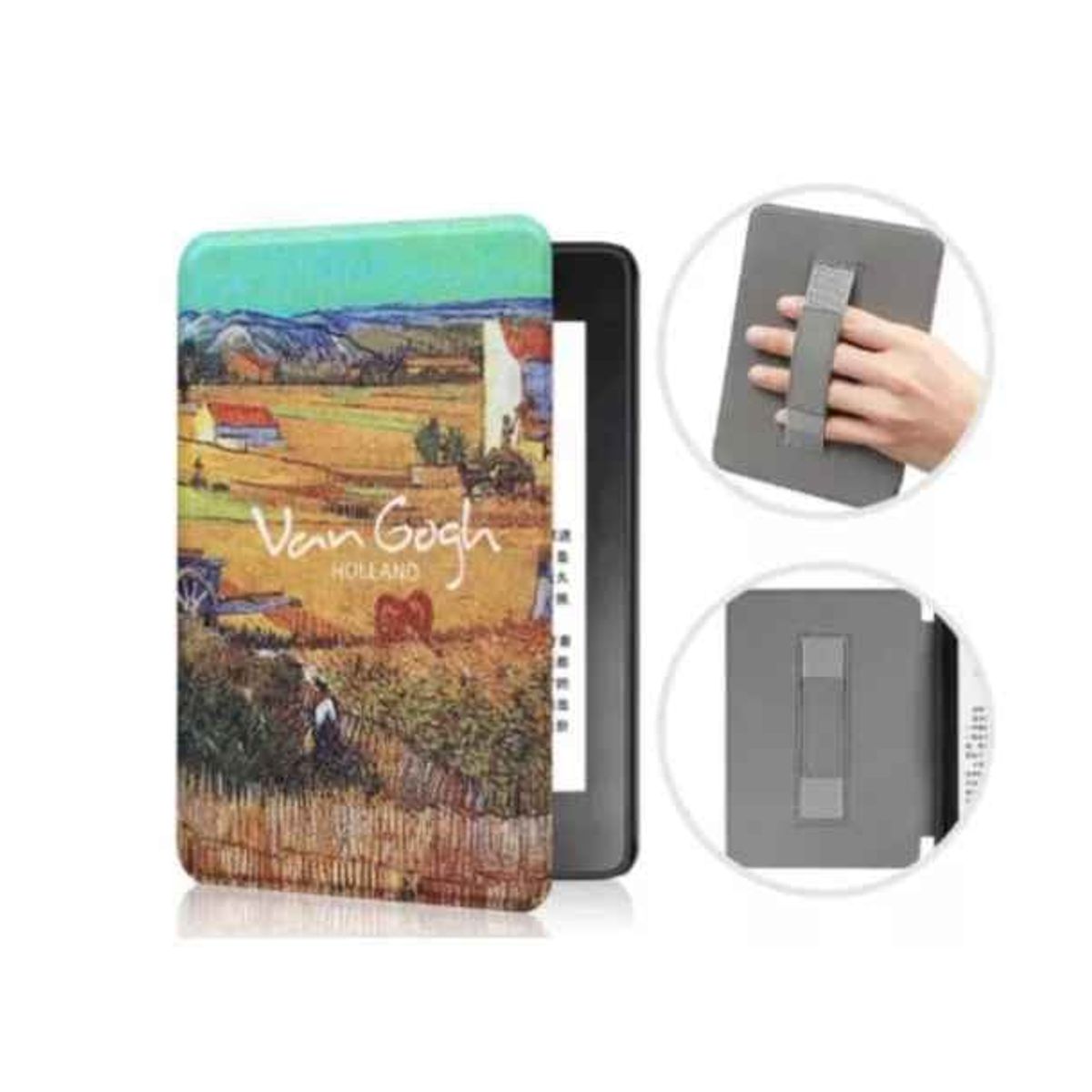 GENERICO - Funda case Magnética correa para Kindle Paperwhite 11 GEN casa granja