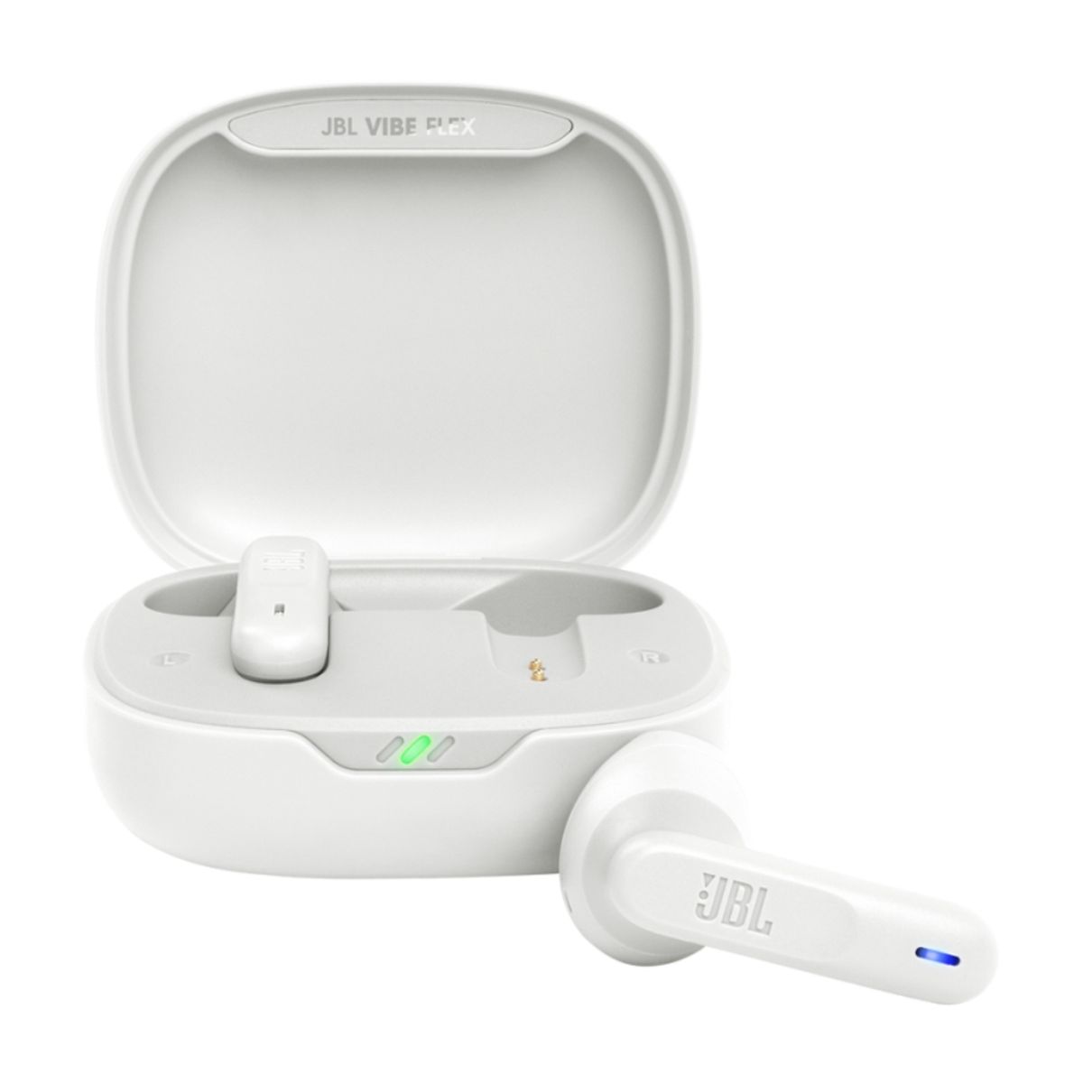 JBL - Audífonos In ear JBL Wave Flex 8HRS IP54 JBLWFLEXWHT Blanco
