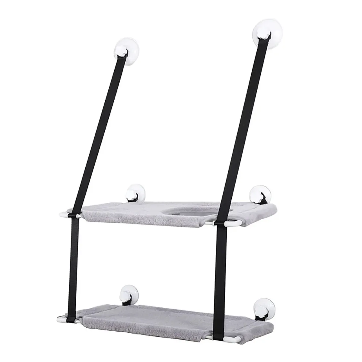 GENERICO - Cama hamaca de dos niveles para gato