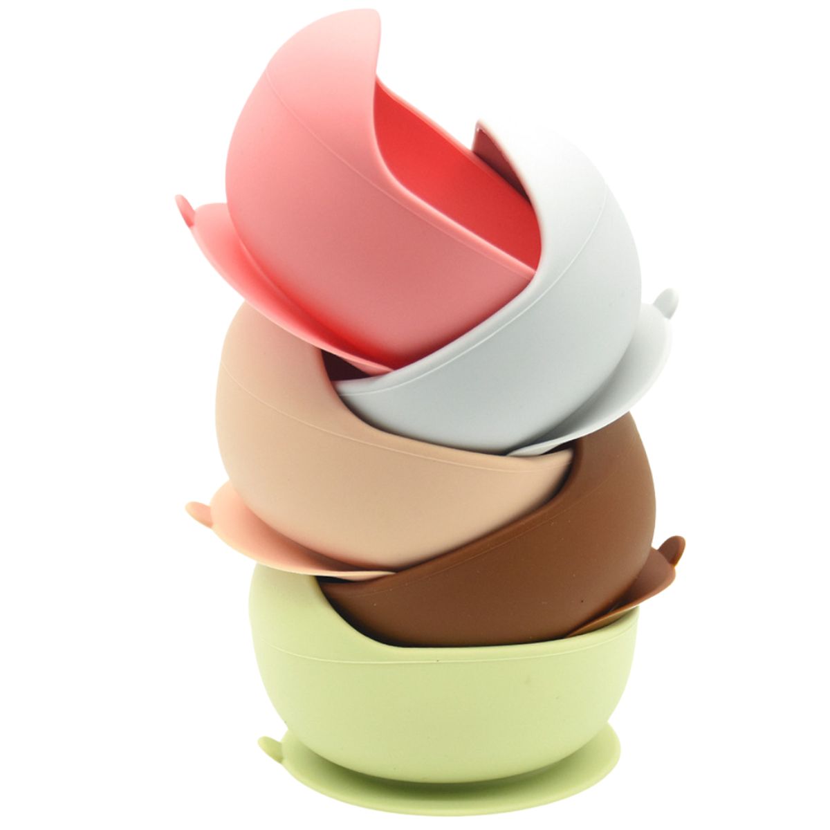 GENERICO - CUENCO DE SILICONA - COLOR CHOCOLATE