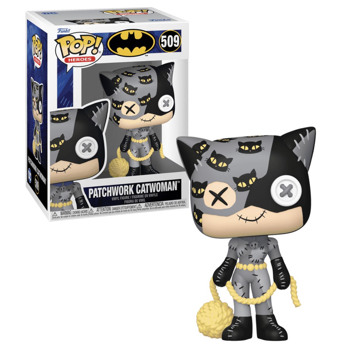 FUNKO - Patchwork Catwoman Funko Pop 509 Original DC