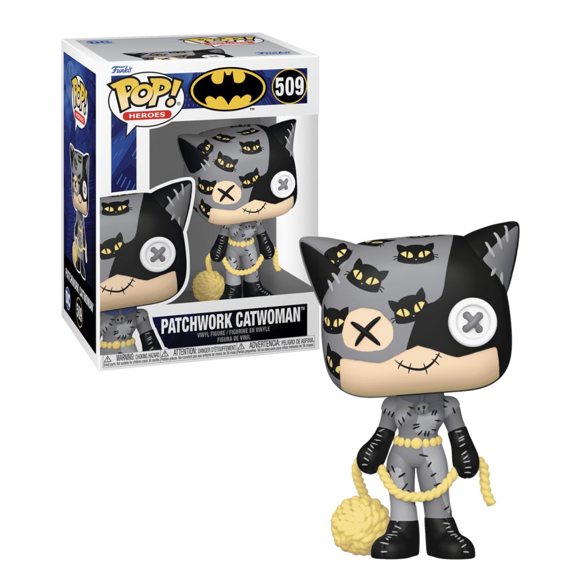 FUNKO - Patchwork Catwoman Funko Pop 509 Original DC