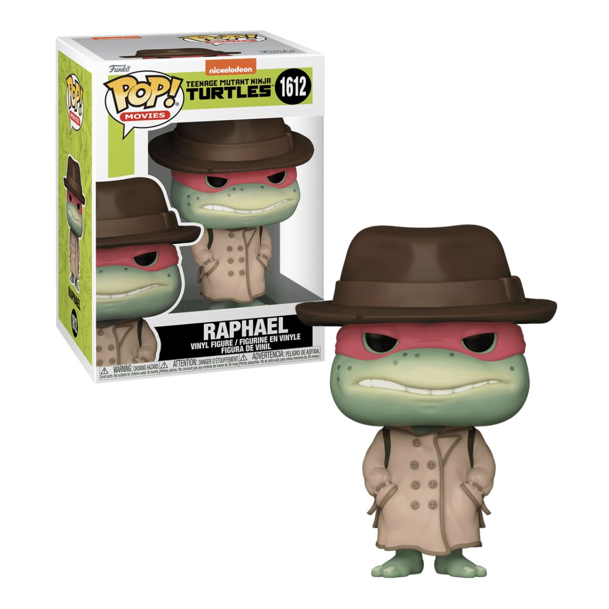 FUNKO - Raphael con Saco Funko Pop 1612 Tortugas Ninja Original