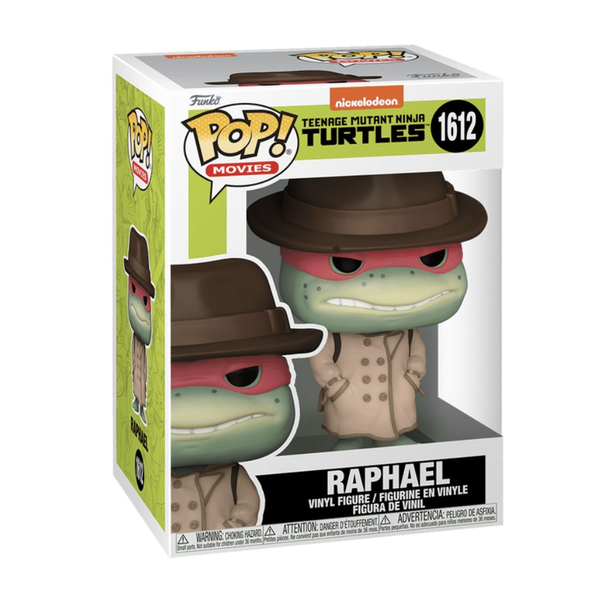 FUNKO - Raphael con Saco Funko Pop 1612 Tortugas Ninja Original
