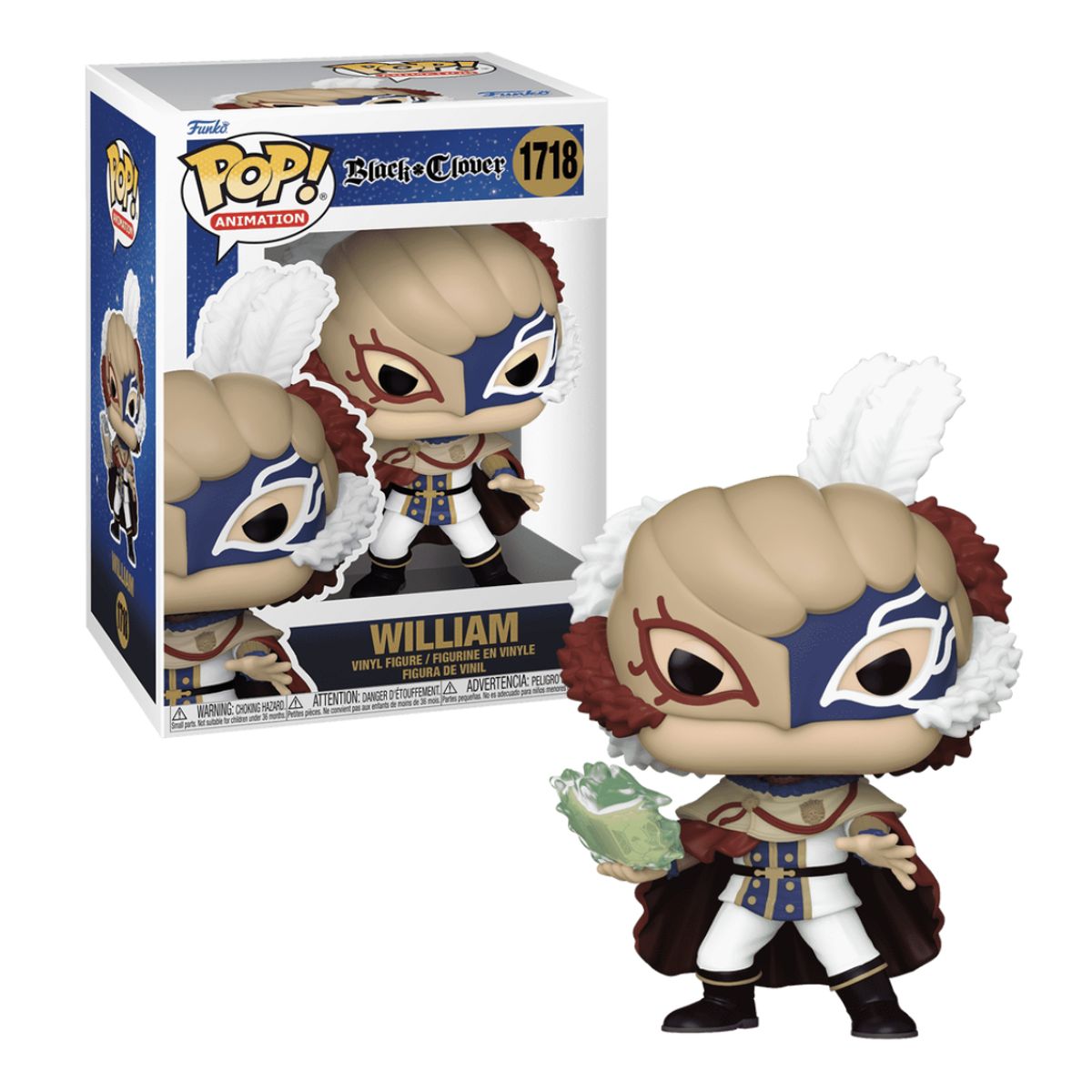 FUNKO - William Funko Pop 1718 Black Clover Original