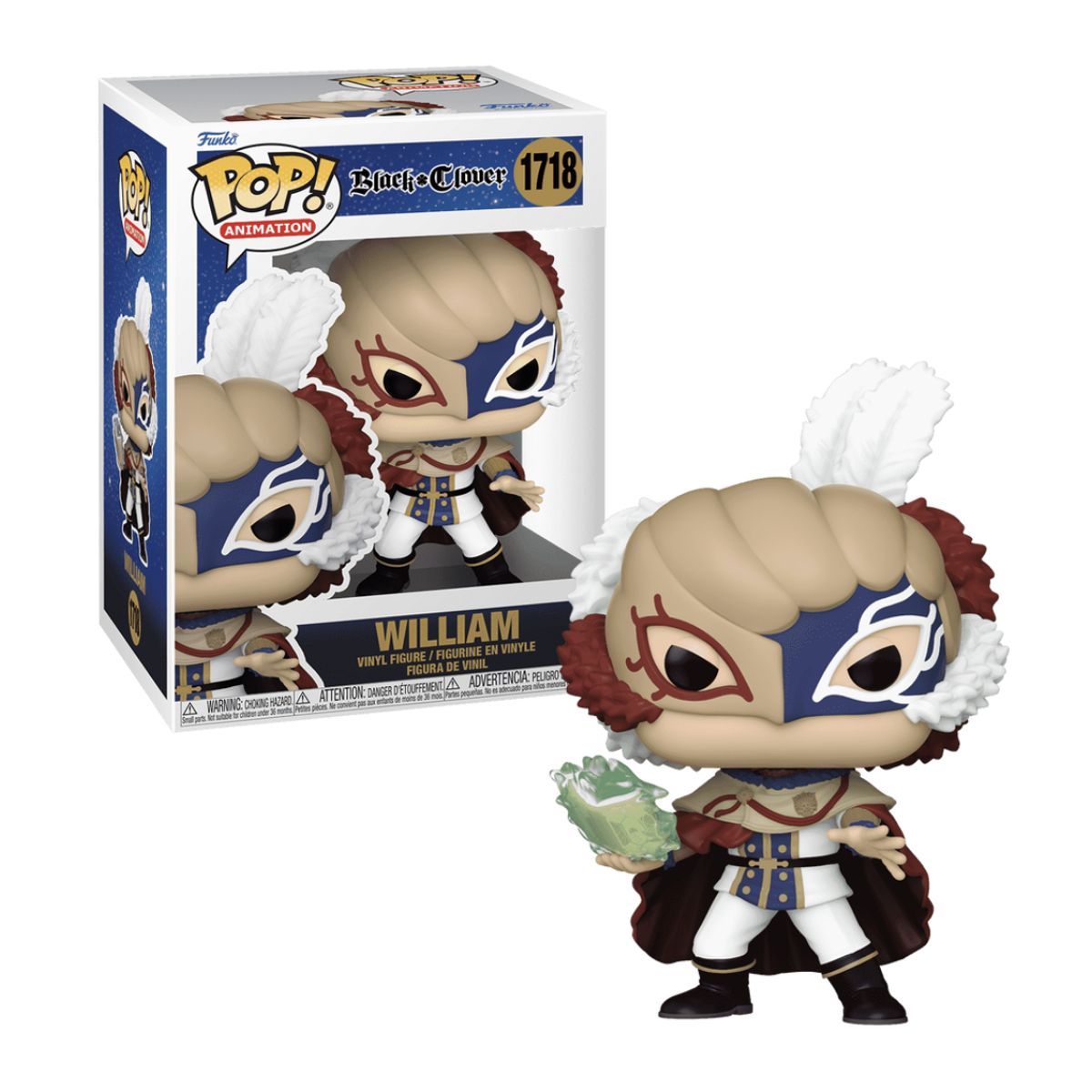 FUNKO - William Funko Pop 1718 Black Clover Original