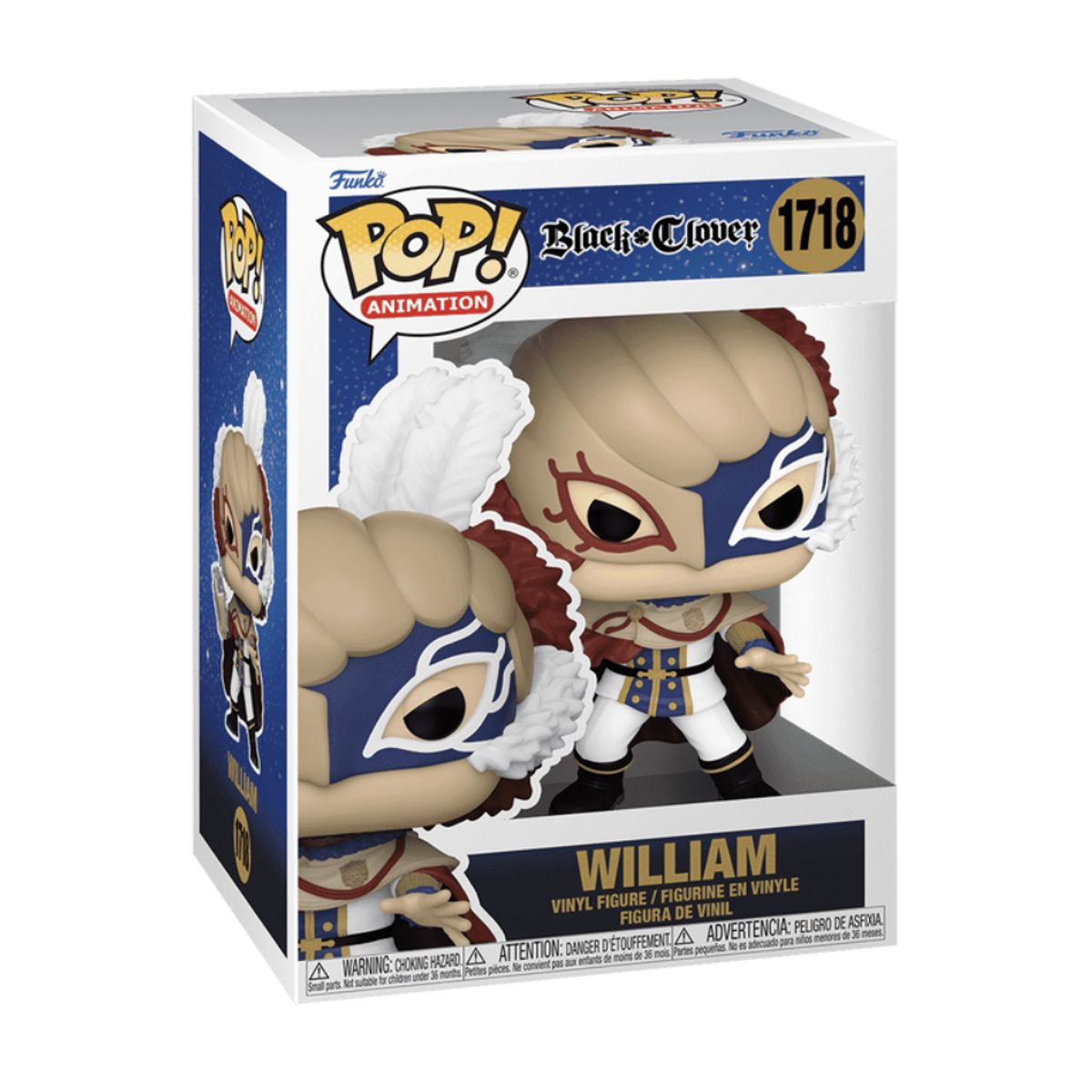FUNKO - William Funko Pop 1718 Black Clover Original