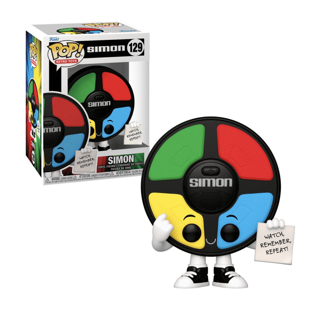 FUNKO - Simon Memory Game Funko Pop 129 Retro Toys