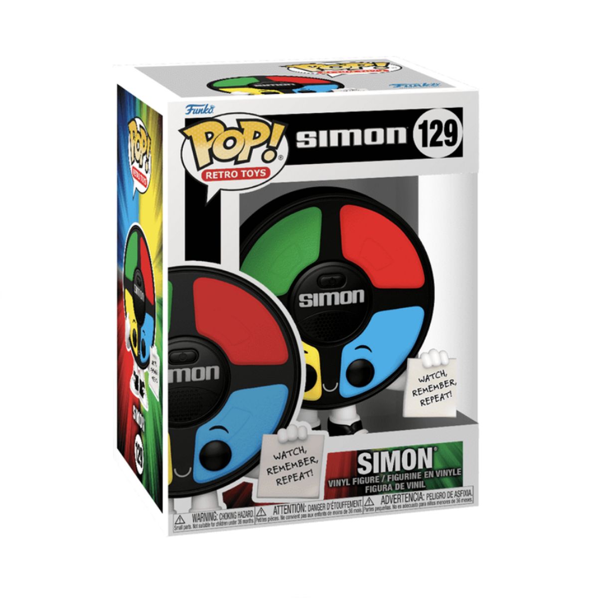 FUNKO - Simon Memory Game Funko Pop 129 Retro Toys