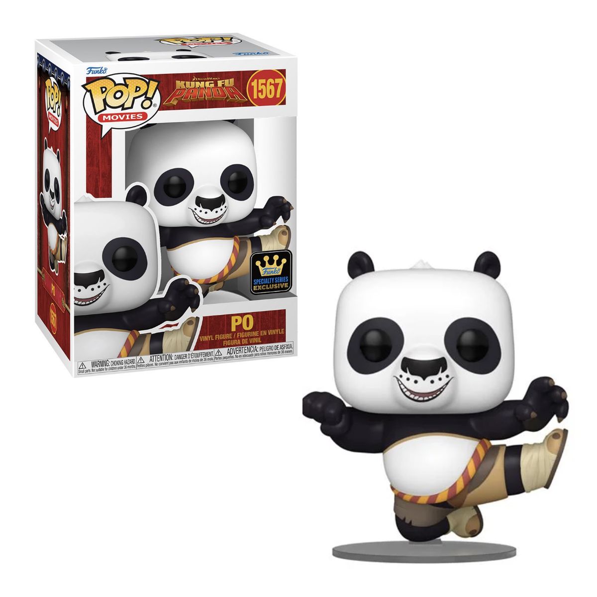 FUNKO - Po Funko Pop 1567 Kung Fu Panda Exclusivo Specialty Series