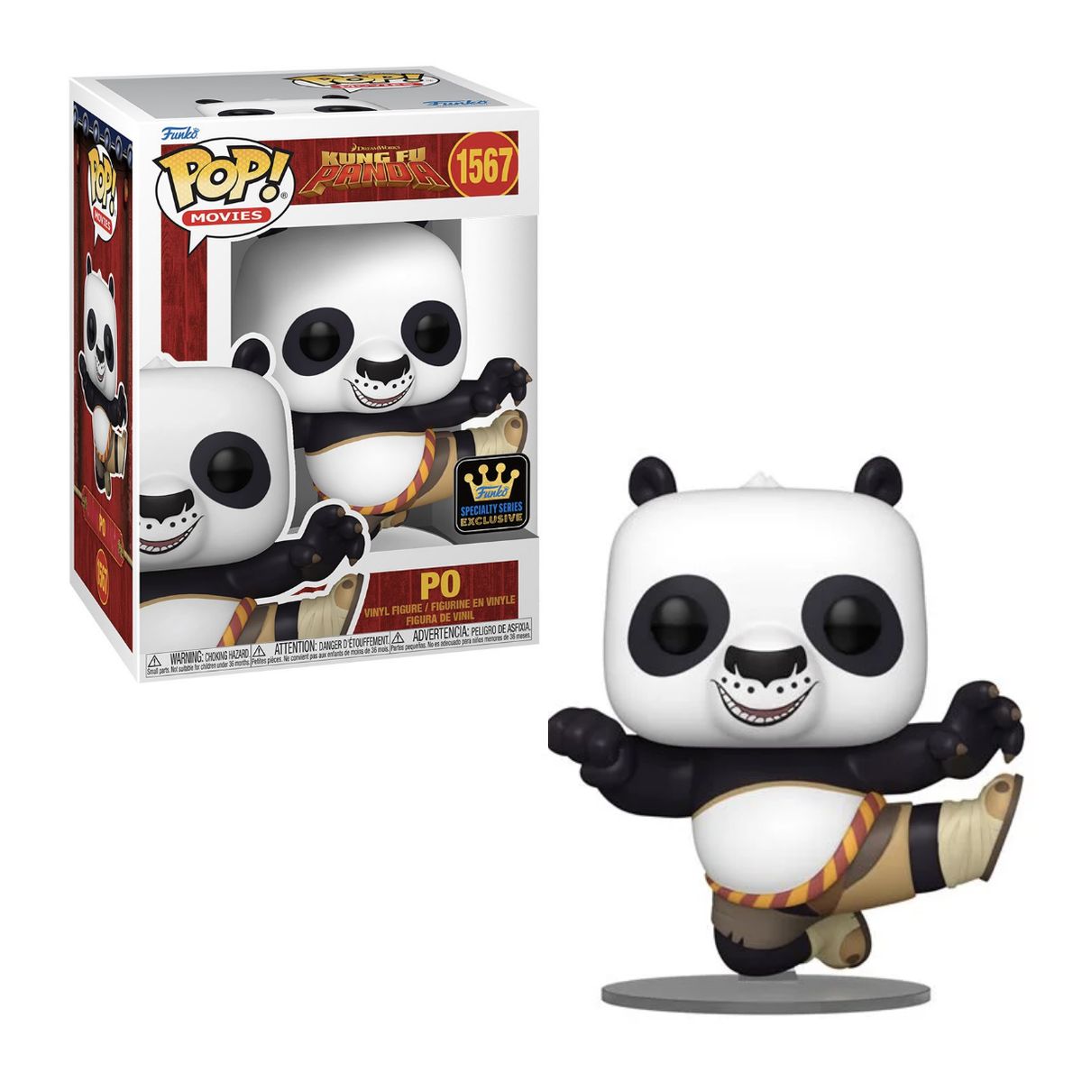 FUNKO - Po Funko Pop 1567 Kung Fu Panda Exclusivo Specialty Series