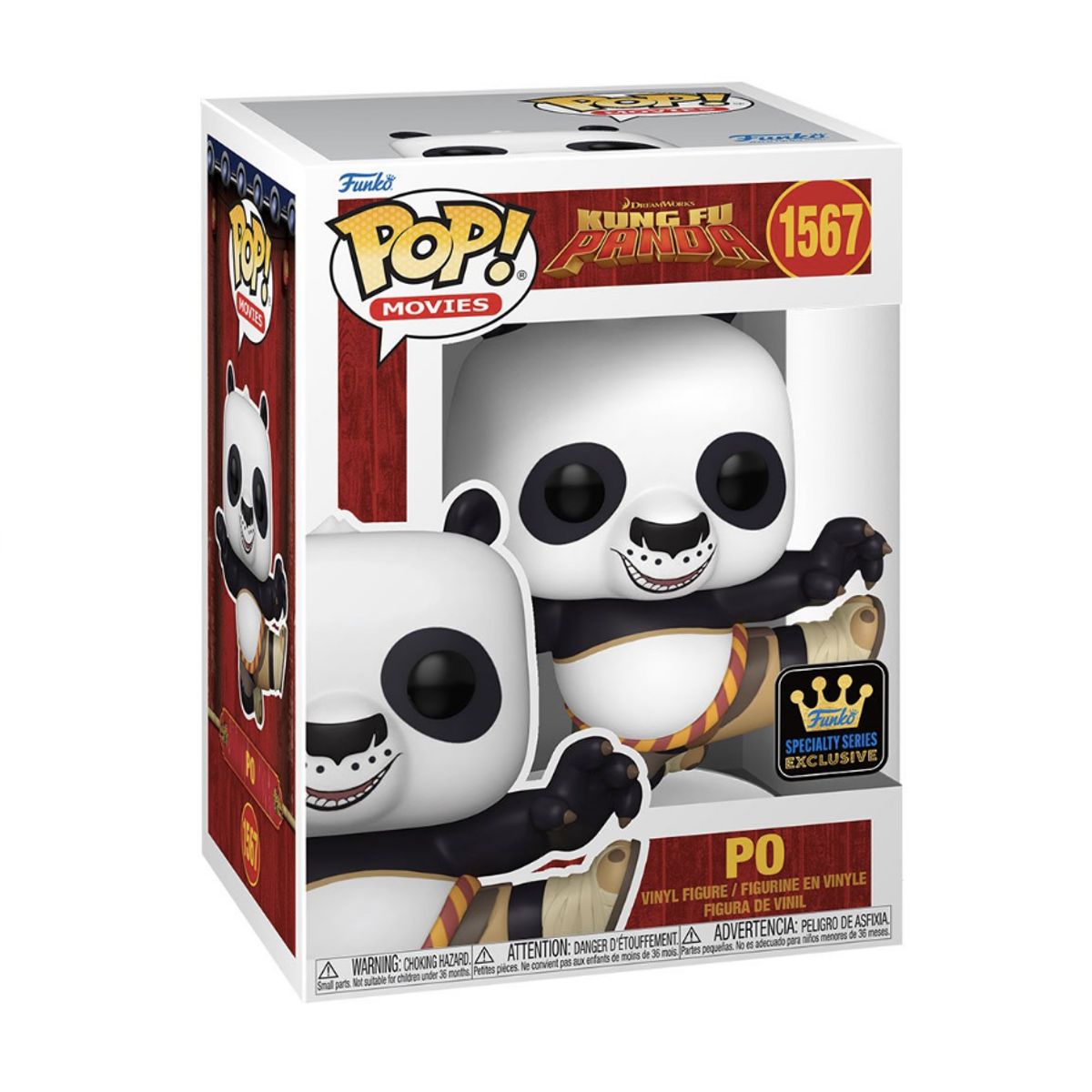FUNKO - Po Funko Pop 1567 Kung Fu Panda Exclusivo Specialty Series
