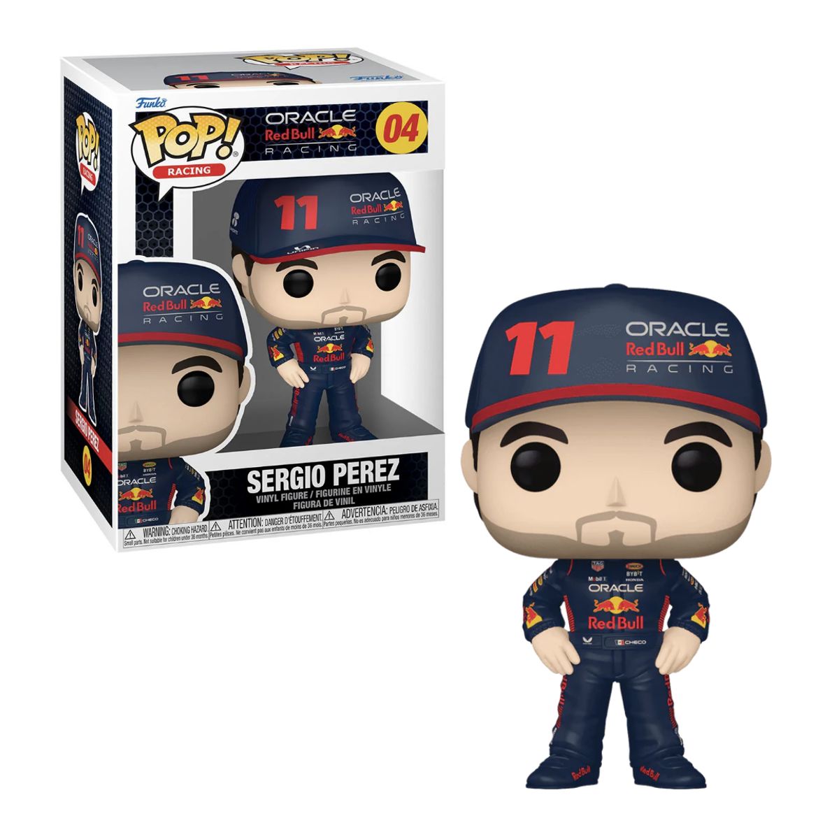 FUNKO - Sergio Perez Funko Pop 4 Red Bull Racing Formula 1