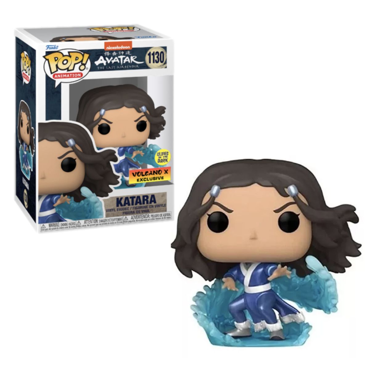 FUNKO - Katara Glow Funko Pop 1130 Avatar Exclusivo Volcano
