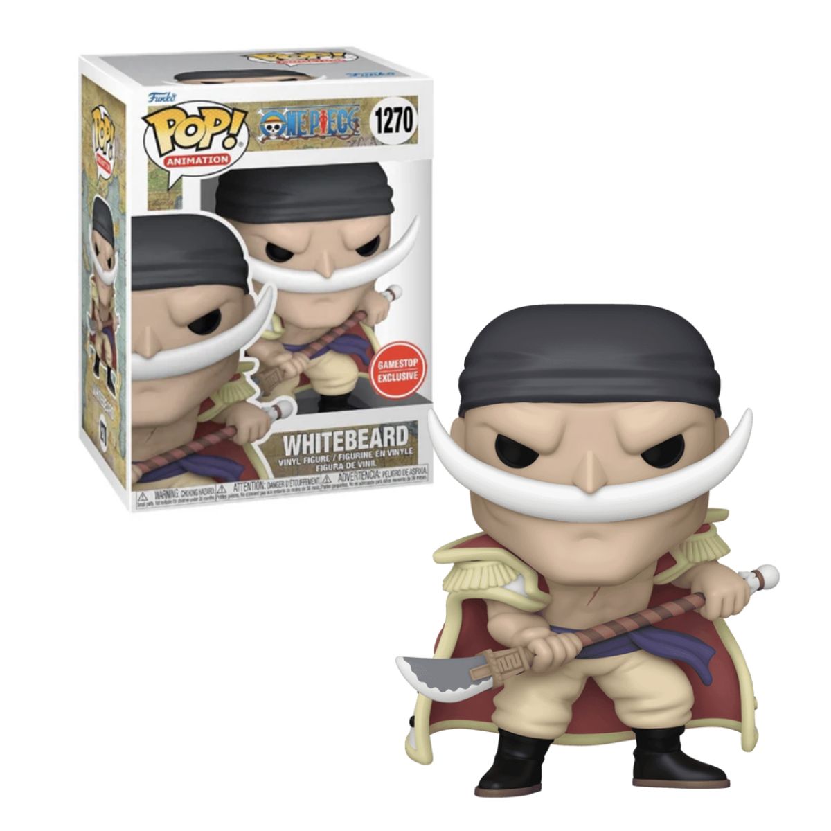 FUNKO - Whitebeard Funko pop 1270 Gamestop Exclusivo One Piece