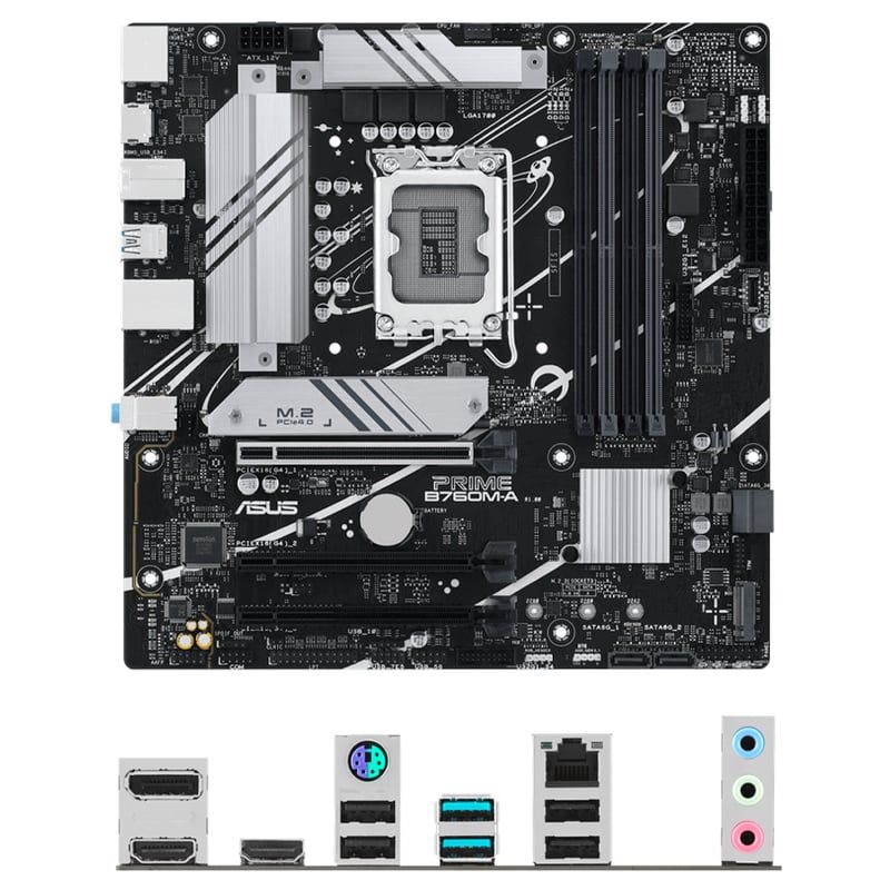 ASUS - Motherboard ASUS PRIME B760M-A-CSM B760 LGA1700 Micro ATX