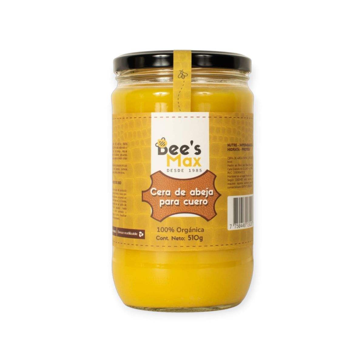 BEE'S MAX - Cera Para Cuero 510G