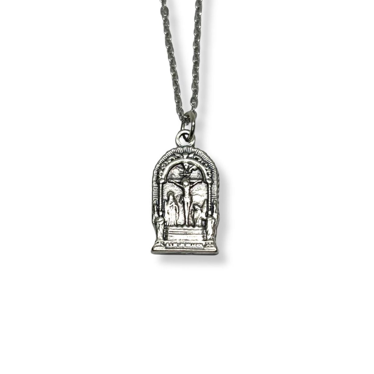 SANTORAL - Dije Señor de los Milagros y Cadena - Zamak