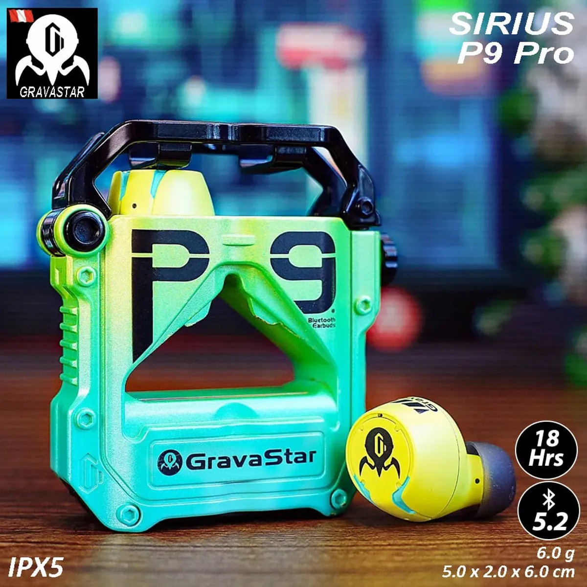 GRAVASTAR - Gravastar Sirius Pro P9 - Earbuds Bluetooth