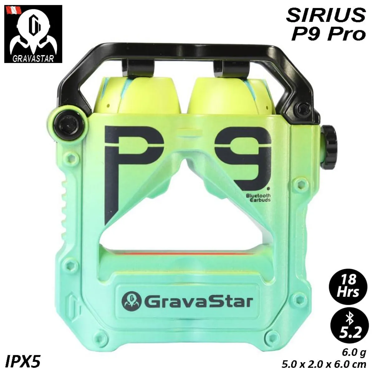 GRAVASTAR - Gravastar Sirius Pro P9 - Earbuds Bluetooth